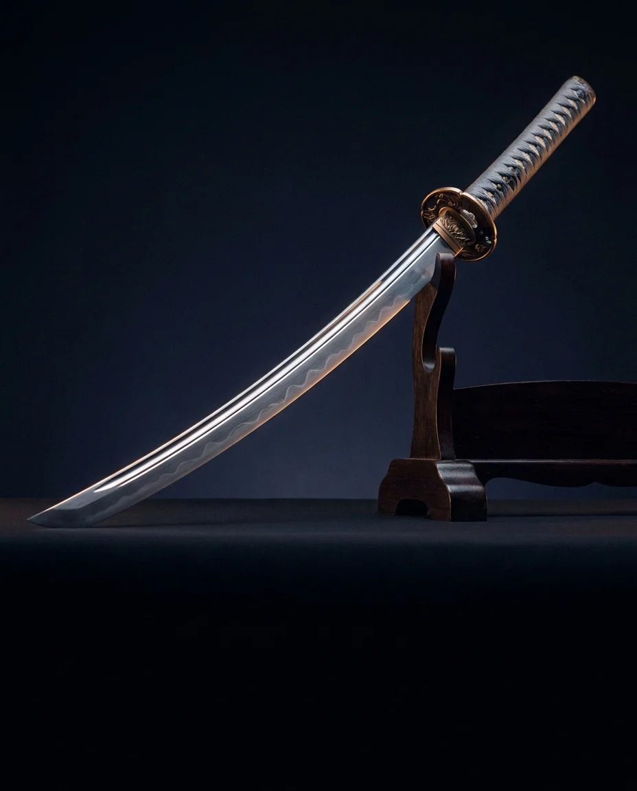Katana on a stand